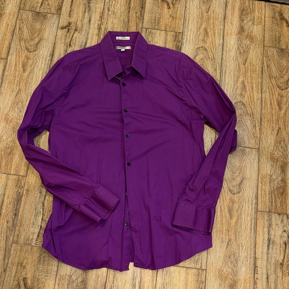 Express Other - Fitted casual button down shirt 1MX